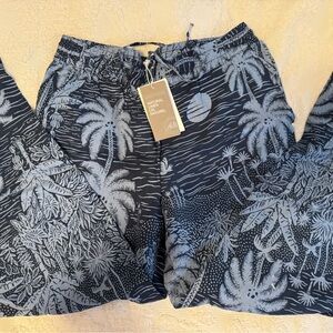 NTW H&M x Desmond & Dempsey Printed Linen Pants